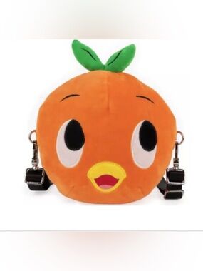 🆕 Disney Parks x HARVEYS Orange Bird Plush Crossbody Bag🍊🧡